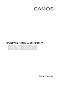 Notice Camos CN782 Navigateur