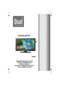 Notice DUAL 22970 LED Téléviseur