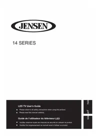 Notice JENSEN 14 SERIES TV