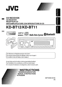 JVC KDBT12 - Autoradio