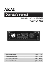 Notice AKAI ACAC 111B Autoradio
