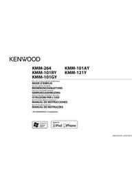 KENWOOD KMM101GY - Rádio de carro