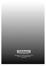 Notice Macrom M2A.500D Autoradio