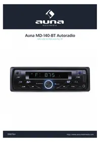 Auna MD140BT 10007164 - Car stereo