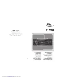 Notice ELTA 7173N2 Autoradio