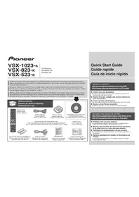 PIONEER VSX823K - Receptor de audio y vídeo