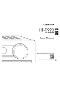 ONKYO HTR993 - AV receiver