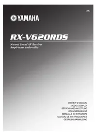 YAMAHA RXV620RDS - Hemmabioförstärkare