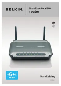 Notice BELKIN WIRELESS G PLUS MIMO ROUTE Routeur