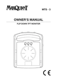 Notice Marquant MTS3 Monitor