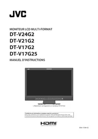 Notice JVC DTV21G2 Moniteur