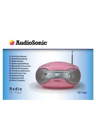 Notice TRISTAR CD1582 Hi-fi systém