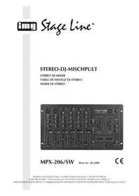 Notice Monacor MPX206SW Mikser