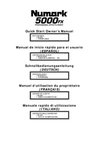 5000FX NUMARK