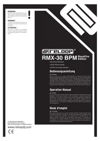 Reloop RMX30 BPM BlackFire Edition - Table de mixage