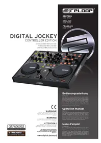 Notice Reloop DIGITAL JOCKEY CONTROLLER EDITION Mixer