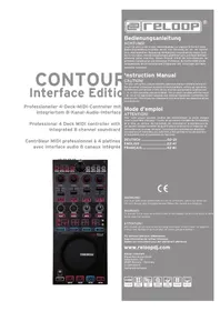 Notice Reloop CONTOUR INTERFACE EDITION Mixer