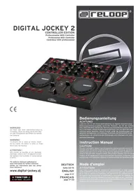 Notice Reloop DIGITAL JOCKEY 2 CONTROLLER EDITION Mixer