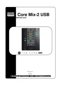 DAP-Audio Core Mix2 USB - Table de mixage
