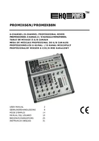 Notice HQ Power PROMIX66N Mezclador