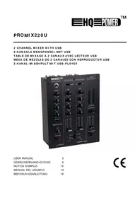 Notice HQ Power PROMIX220U Mezclador