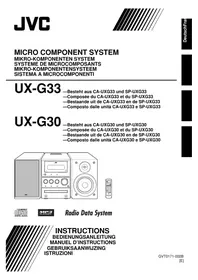 JVC SPUXG33 - Impianto Hi-Fi