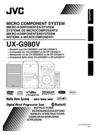 JVC CAUXG980 - Impianto Hi-Fi