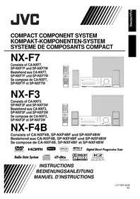 Notice JVC CANXF7 Chaîne Hi-Fi