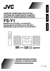 Notice JVC CAFSY1 Chaîne Hi-Fi