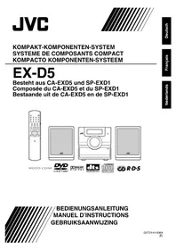 Notice JVC CAEXD5 Chaîne Hi-Fi