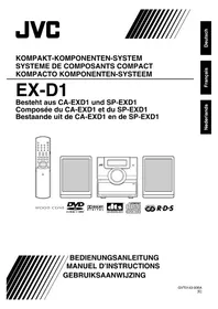 Notice JVC CAEXD1 Chaîne Hi-Fi