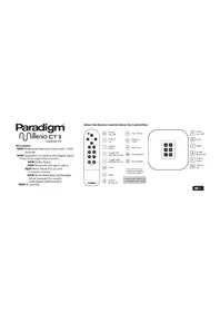 Notice Paradigm MILLENIA CT UPGRADE KIT Sistema hi-fi
