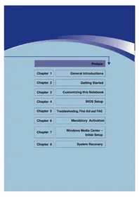 Notice TARGA TRAVELLER 1561 Laptop