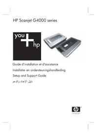 Notice HP SCANJET G4000 Scanner