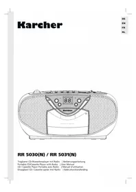 Notice Karcher Audio RR 5030 Lecteur/enregistreur de cd