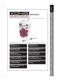KONIG HAVKCD12 - Karaokesystem