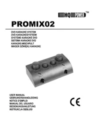 Notice HQ Power PROMIX02 Karaokesysteem