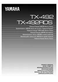YAMAHA TX492RDS - Heimkinoverstärker