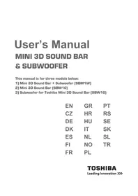 TOSHIBA SBM10 - Hifi-system