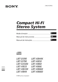 SONY LBTXB44 - Aparelho Hi-Fi