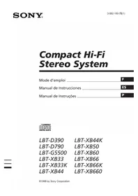SONY LBTXB50 - Aparelho Hi-Fi