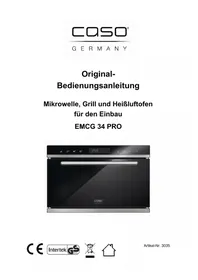 Notice CASO EMCG 34 PRO Microonde