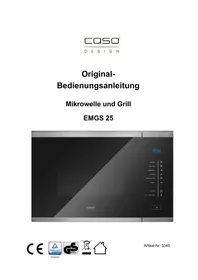 Notice CASO EMGS 25 Microonde