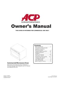 Notice ACP AMSO22 Microwave Oven