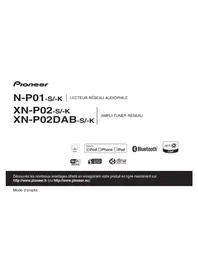 Notice PIONEER XNP02DAB Système audio