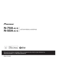Notice PIONEER N50A Système audio