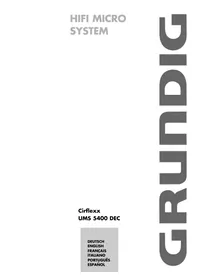 GRUNDIG Cirflexx UMS 5400 DEC - Chaîne Hi-Fi