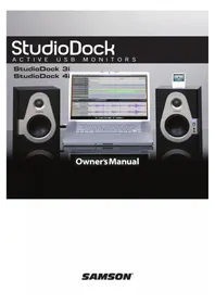 Notice SAMSON STUDIODOCK 3I Système hifi