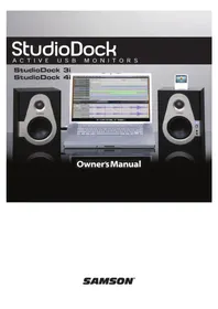 Notice SAMSON STUDIODOCK 4I Système hifi