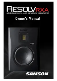 Notice SAMSON RESOLV RXA Système hifi